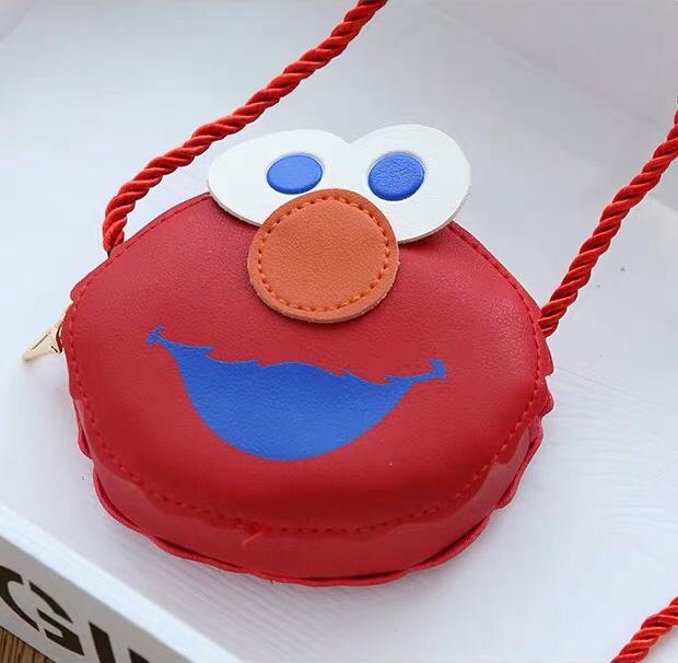 Túi xách hộp da PU đeo chéo đựng bao lì xì hình thú dễ thương
