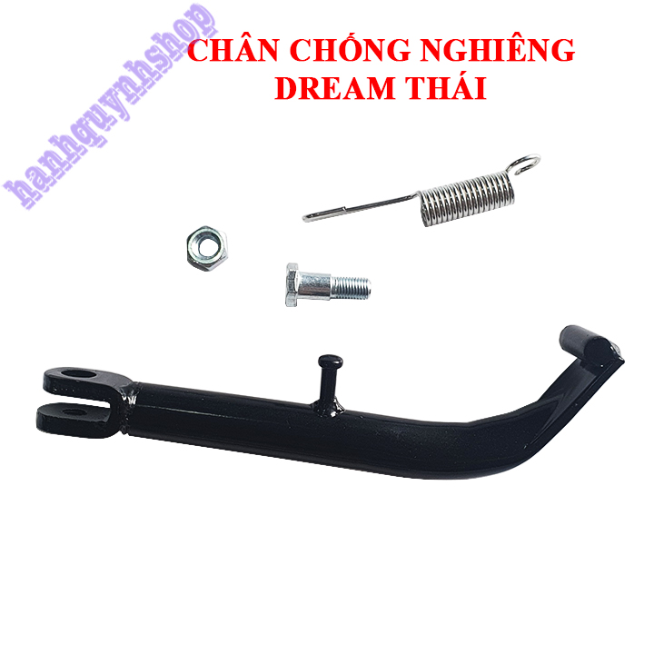 Chân chống nghiêng Dream Thái thép CT45 màu đen