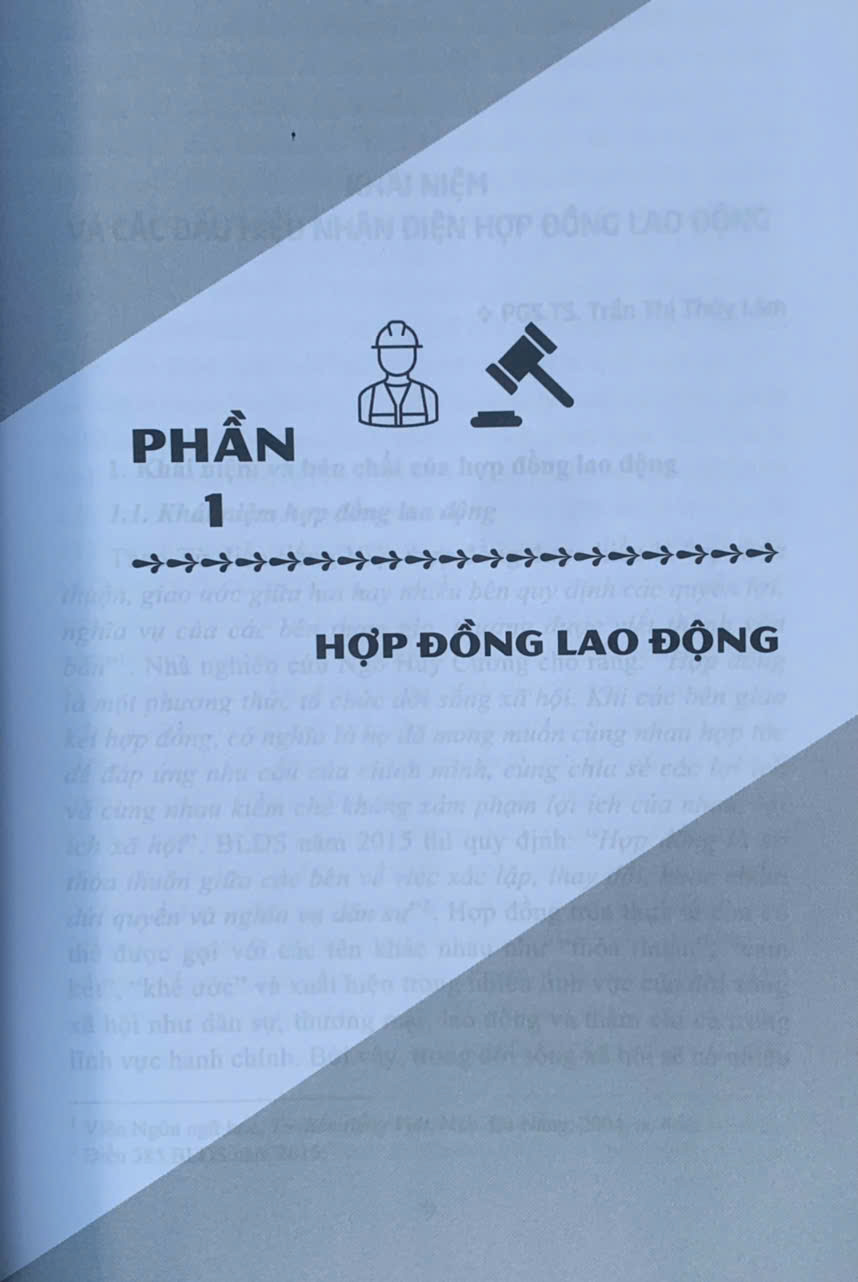 Hợp đồng trong lĩnh vực lao động