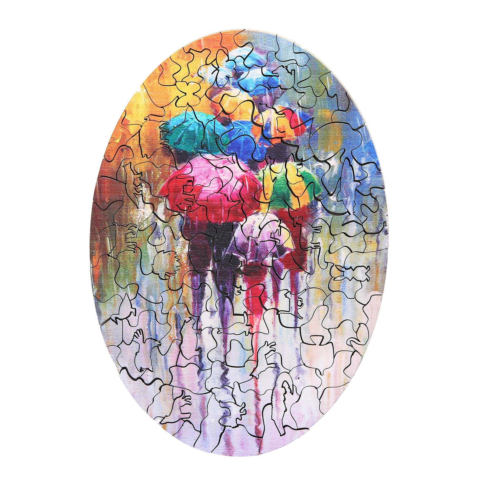 Model DIY Craft  Wooden Jigsaw Puzzle for Adults Kids