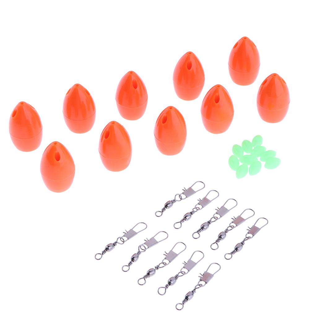 Bombarda Floats Carp Coarse Trout Bass Sea Lure Fishing Tackle Orange
