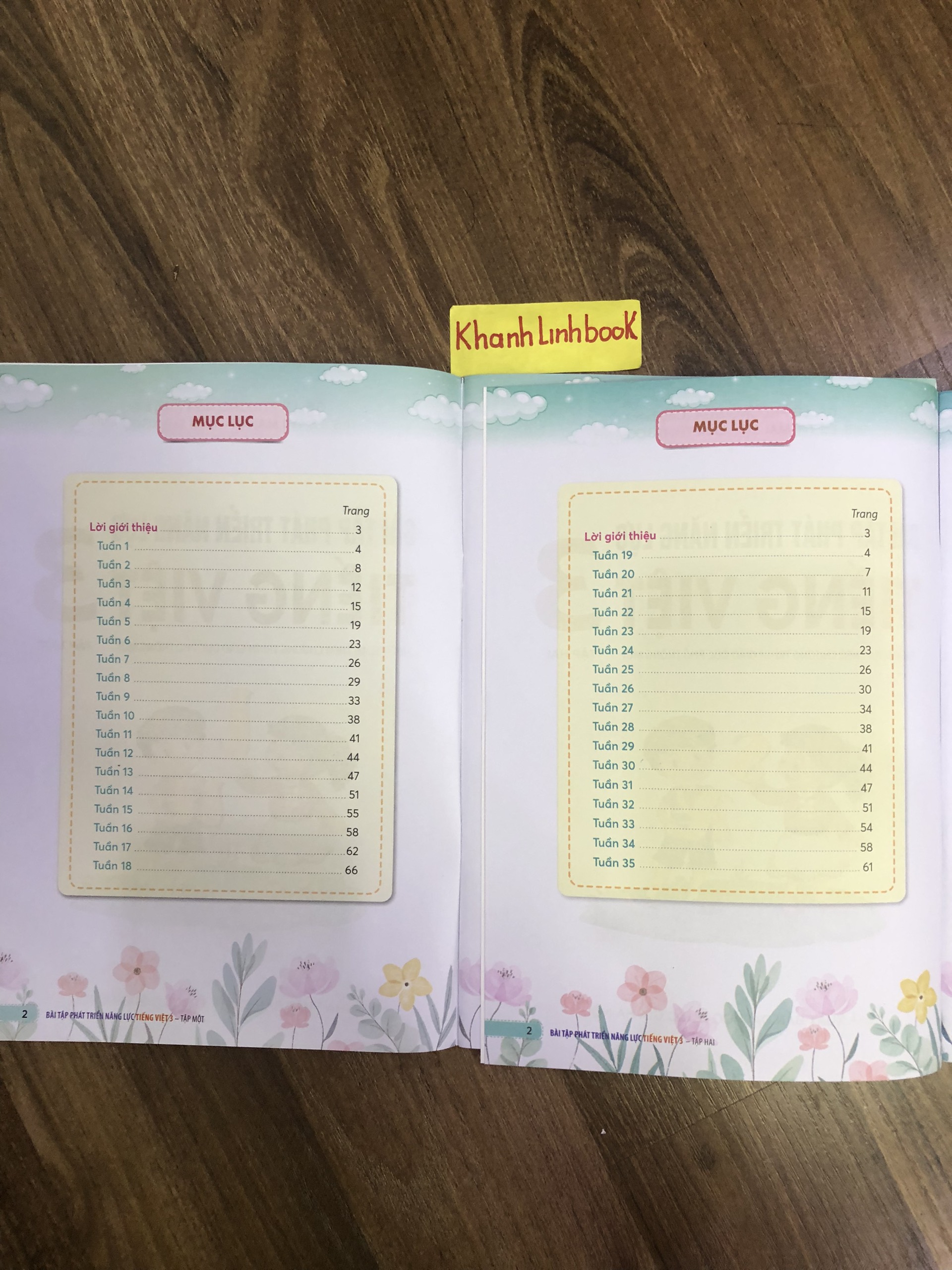 Sách Combo Bài tập phát triển năng lực Tiếng Việt 3 Tập 1 +2