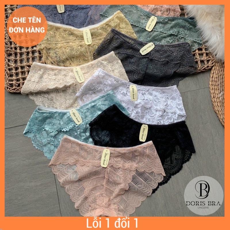 Quần Lót Nữ Ren Doris Gợi Cảm Sexy Siêu Mỏng Xuyên Thấu