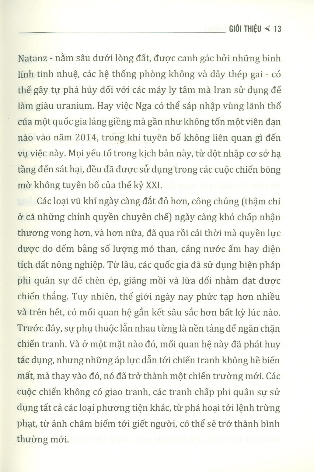 Vu Khi Vô Hình - Các Hình Thái Chiến Tranh Trong Kỷ Nguyên Mới (Sách tham khảo)