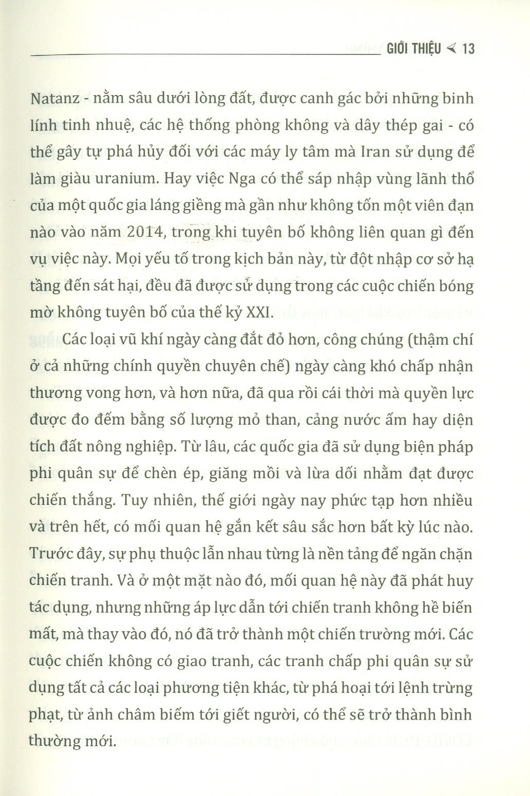 Vu Khi Vô Hình - Các Hình Thái Chiến Tranh Trong Kỷ Nguyên Mới (Sách tham khảo)