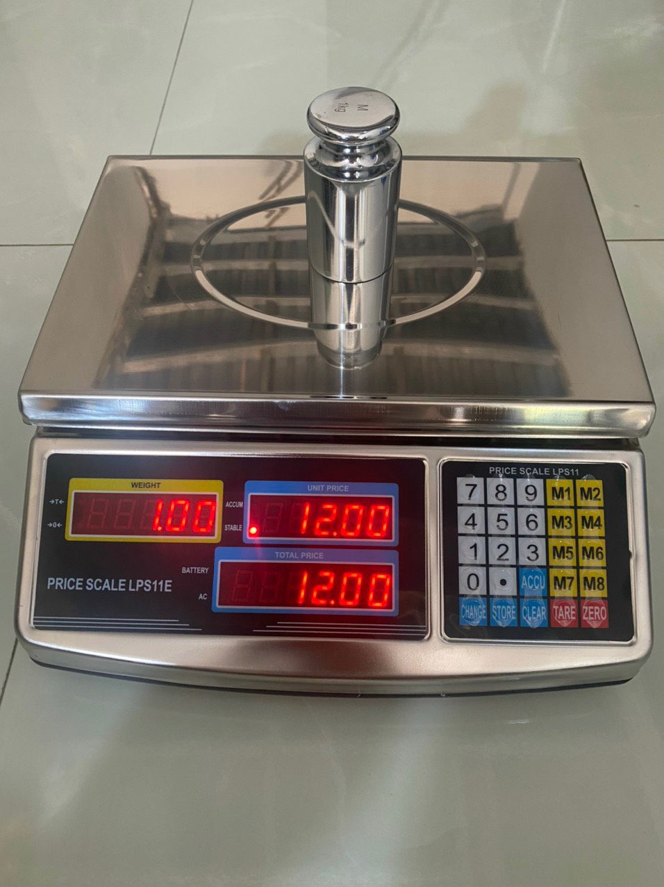 Cân Điện Tử Tính Giá 2 Mặt LPS11E 30kg