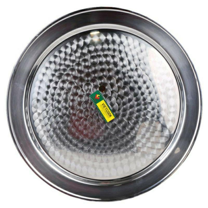 Mâm inox tròn ,mâm tròn inox ,mâm cơm inox ,mâm vành 304 đủ size từ 40,44,48,52,56