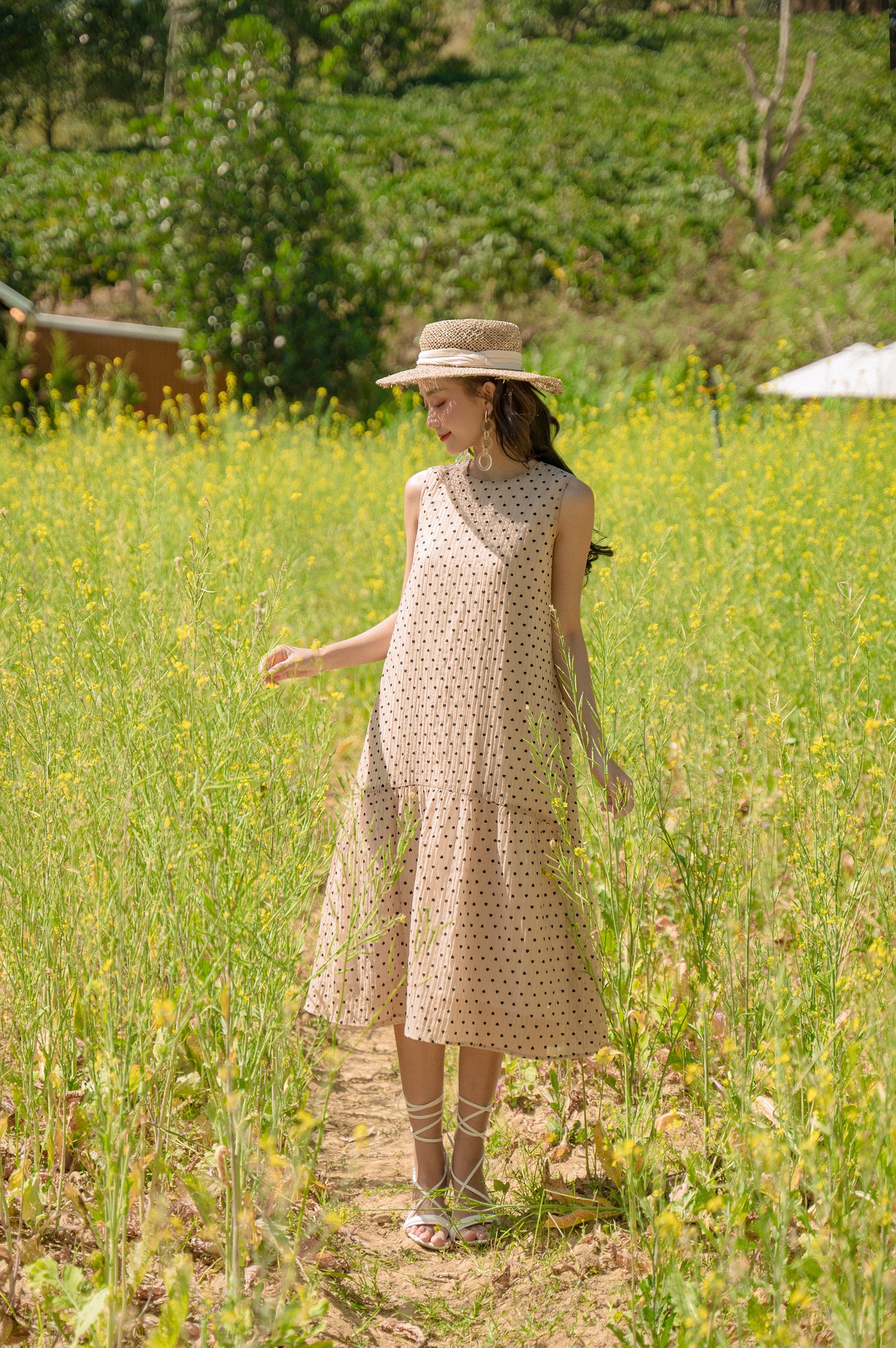 OLV - Đầm Dot Loose Dress