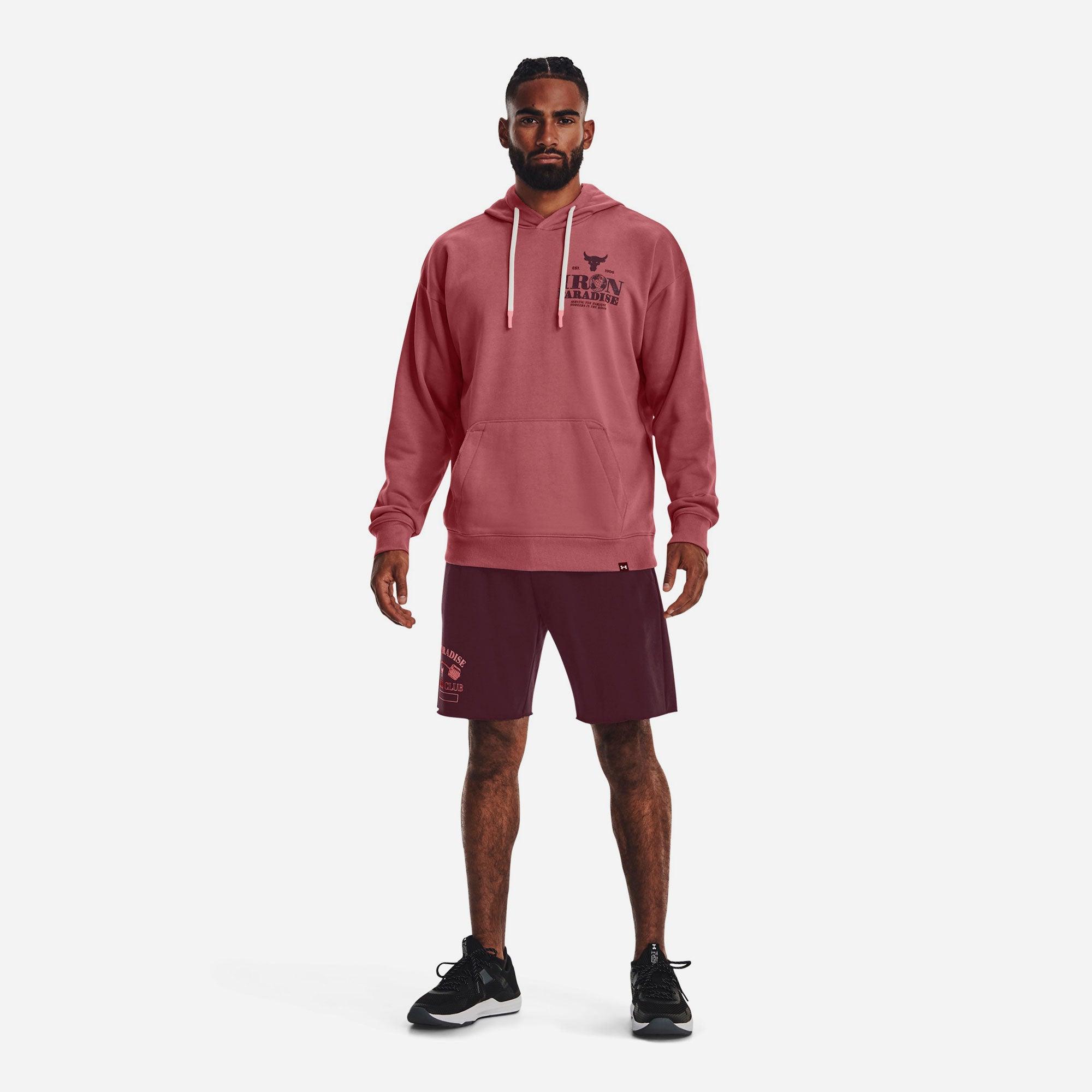 Áo hoodie thể thao nam Under Armour Pjt Rck Hg Hwt Terry Hdy - 1373562-600