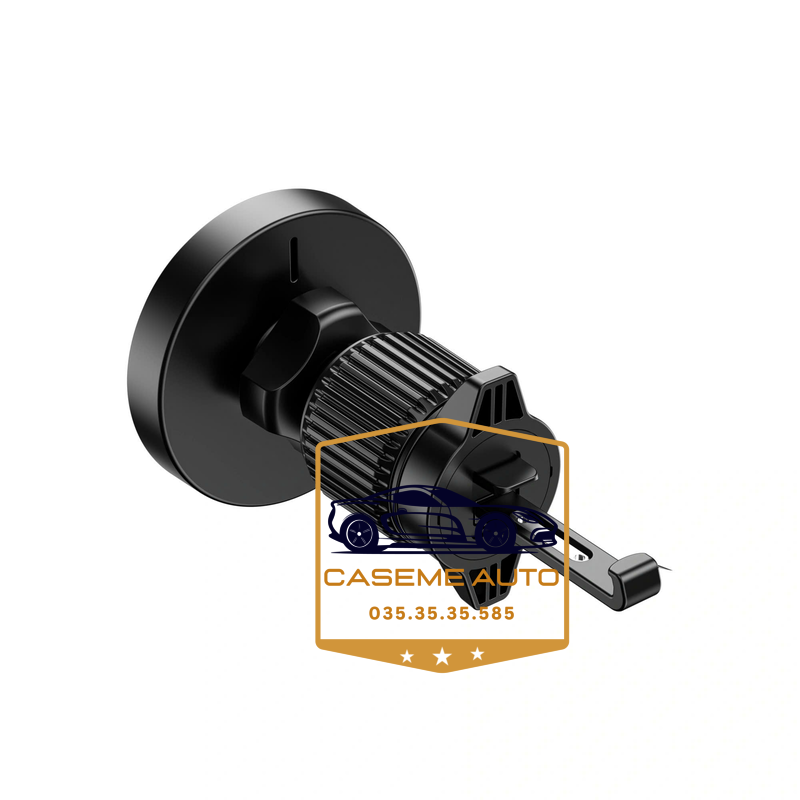 Bộ Sạc Không Dây Từ Tính Gắn Xe Ô Tô CH-325 15W Chuẩn Qi2.0, Xoay 360°, Gắn Cửa Gió Điều Hòa Ô Tô - Hàng Chính Hãng