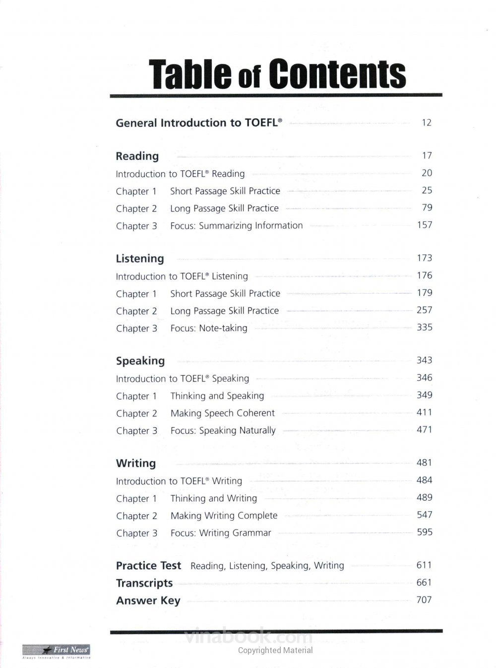 Developing Skills For The TOEFL IBT Intermediate - FN