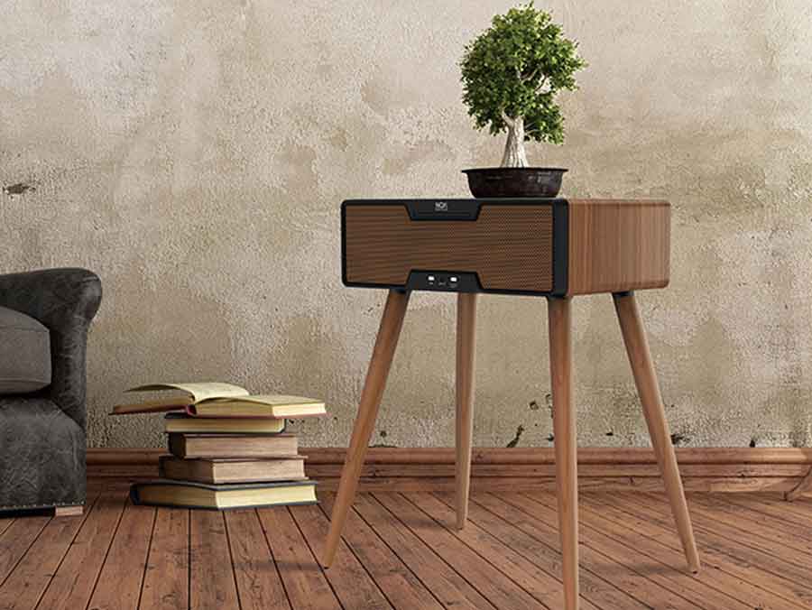 Loa Bluetooth Trio Z3 Walnut hàng chính hãng NEW 100%