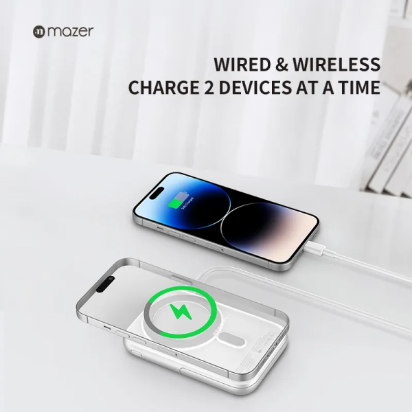 Pin Dự Phòng Mazer Smallest MagS 10,000mAh - hàng chính hãng