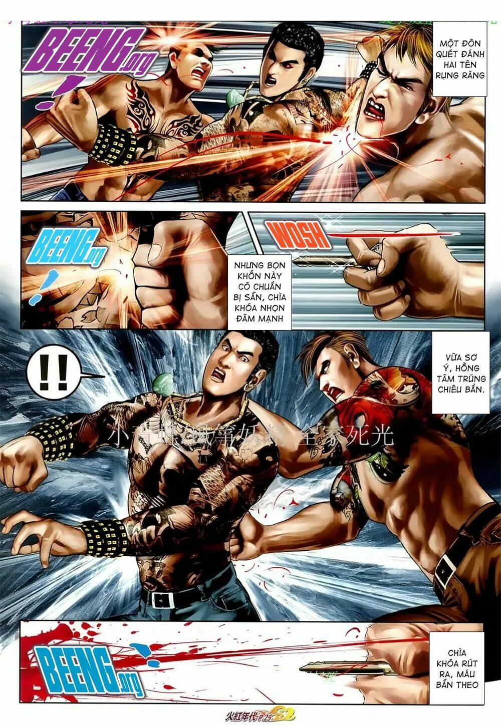 hỏa hồng niên đại hắc cốt đường chapter 1075 10