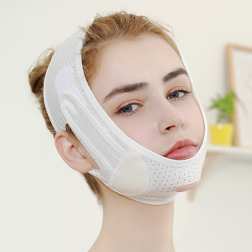 Đai Điều Chỉnh Nâng Cơ Thon Gọn Mặt V-line Mask Cao Cấp- Hàng  Nhập Khẩu