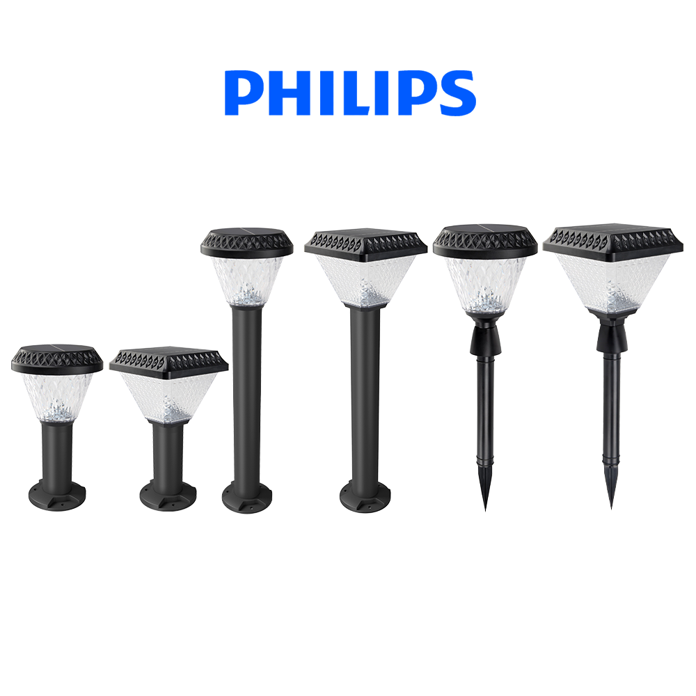 Đèn cắm cỏ Philips năng lượng mặt trời (full mẫu mã) BGC050