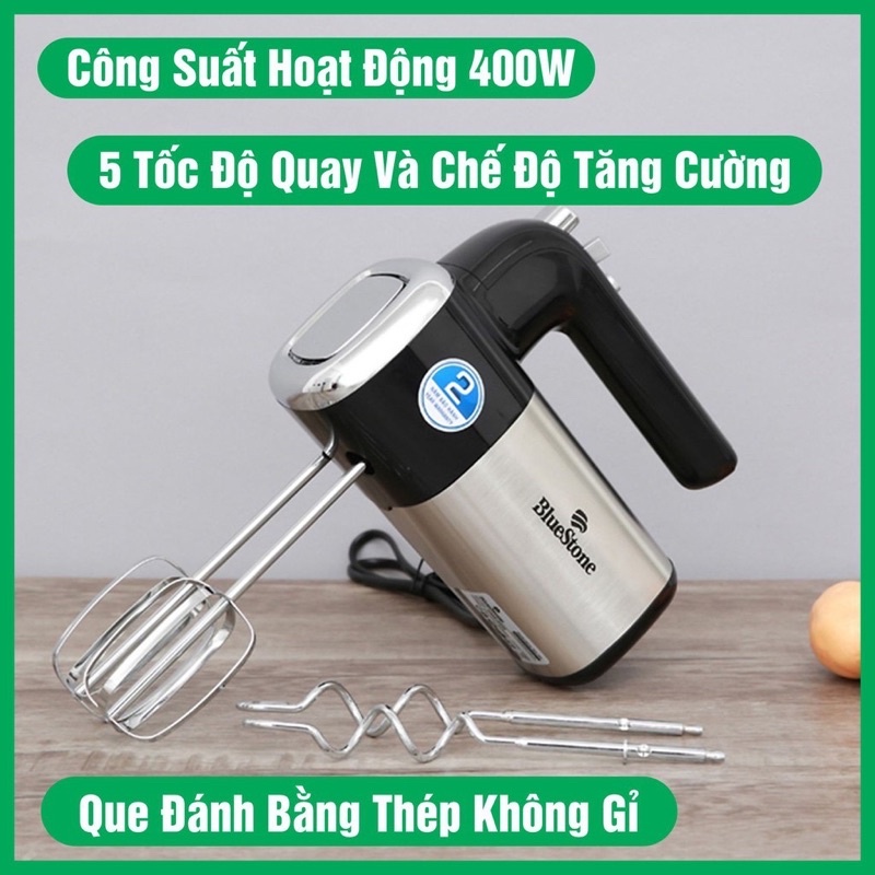 Máy Đánh Trứng Bluestone HMB-6338 (400W) - Hàng chính hãng