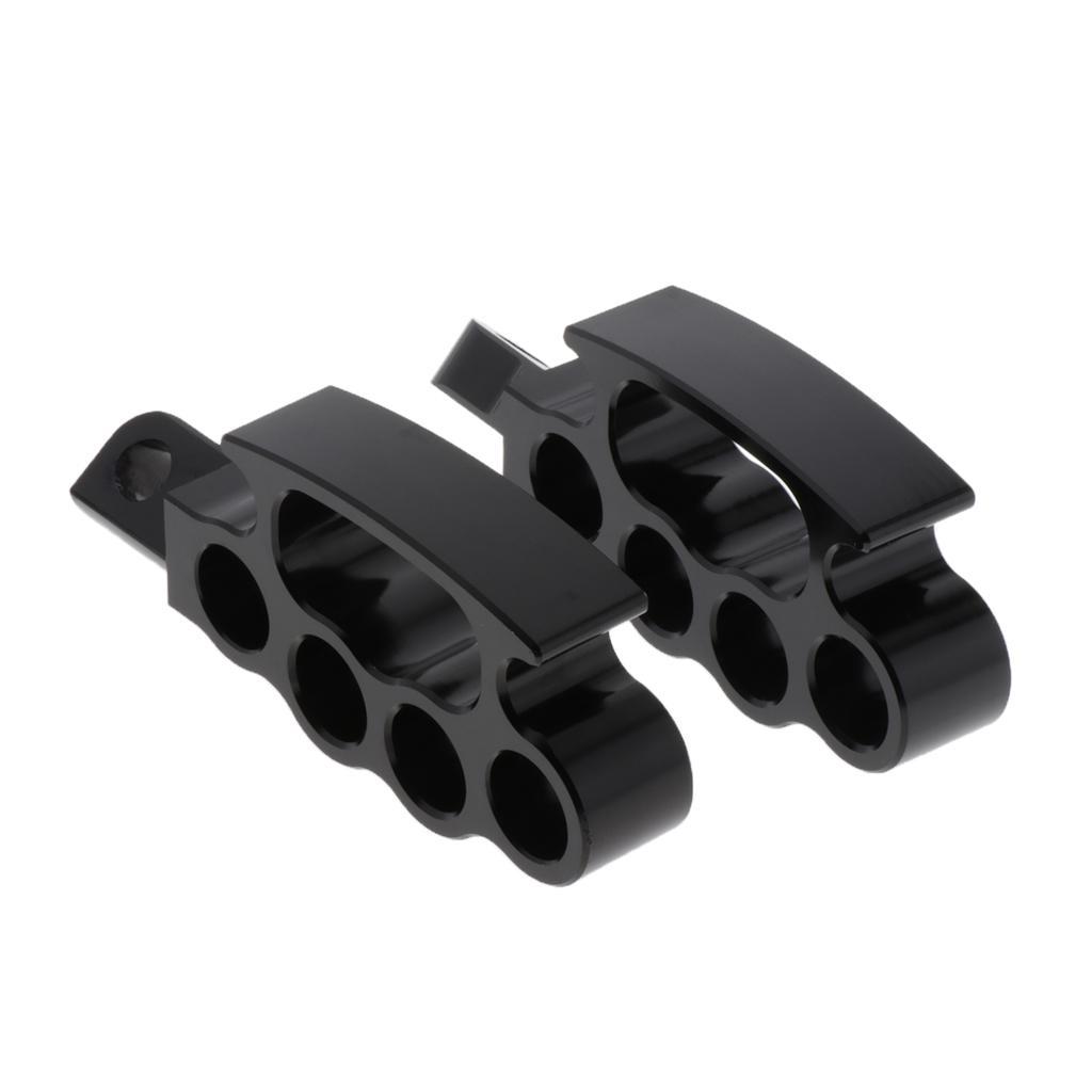 2-Pair Foot Pegs Foot Rest Footpegs Motorcycle Bike Universal For