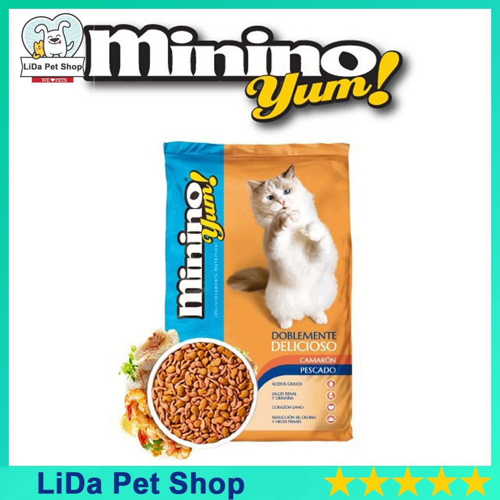 Hạt cho mèo MININO YUM 350g dành cho mèo mọi lứa tuổi