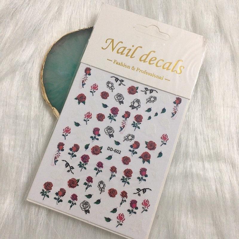 Nail art sticker, sticker dán móng, phụ kiện trang trí móng