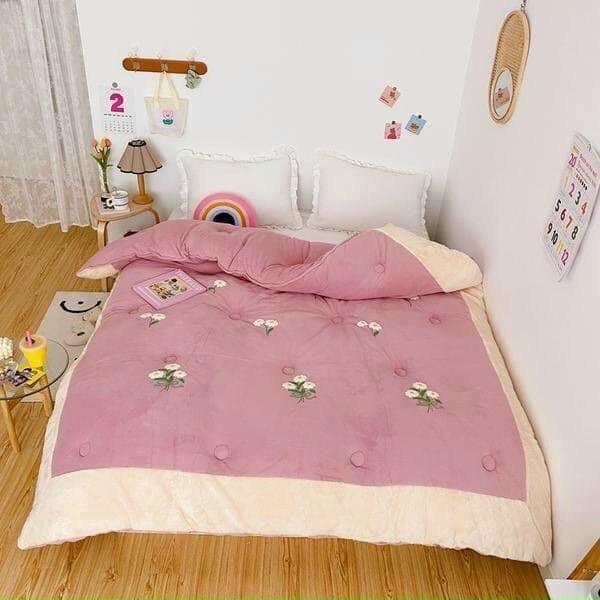 Chăn Lông Thỏ Đại Hàn 4.5 Kg Siêu Dày Siêu Ấm mẫu mới nhất 2020