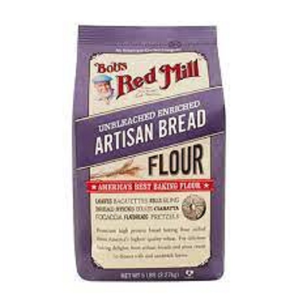 Bột bánh mì Artisan Bread Flour hiệu Bob's Red Mill 2,27kg