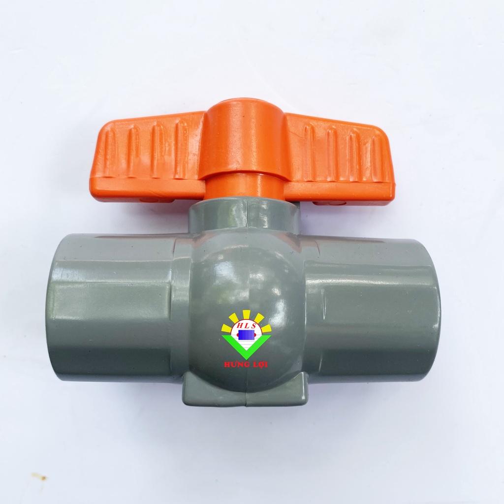 Van nhựa khóa nhựa phi 27 và phi 34 - Phụ kiện ống nhựa PVC