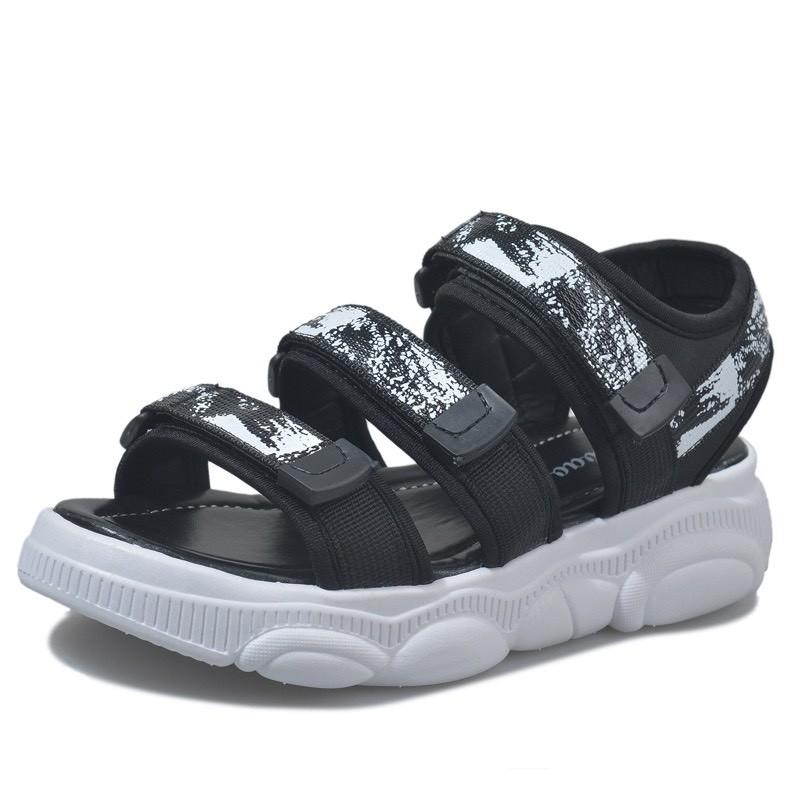 (S99) Sandal VẨY SƠN đế gấu 2 phân