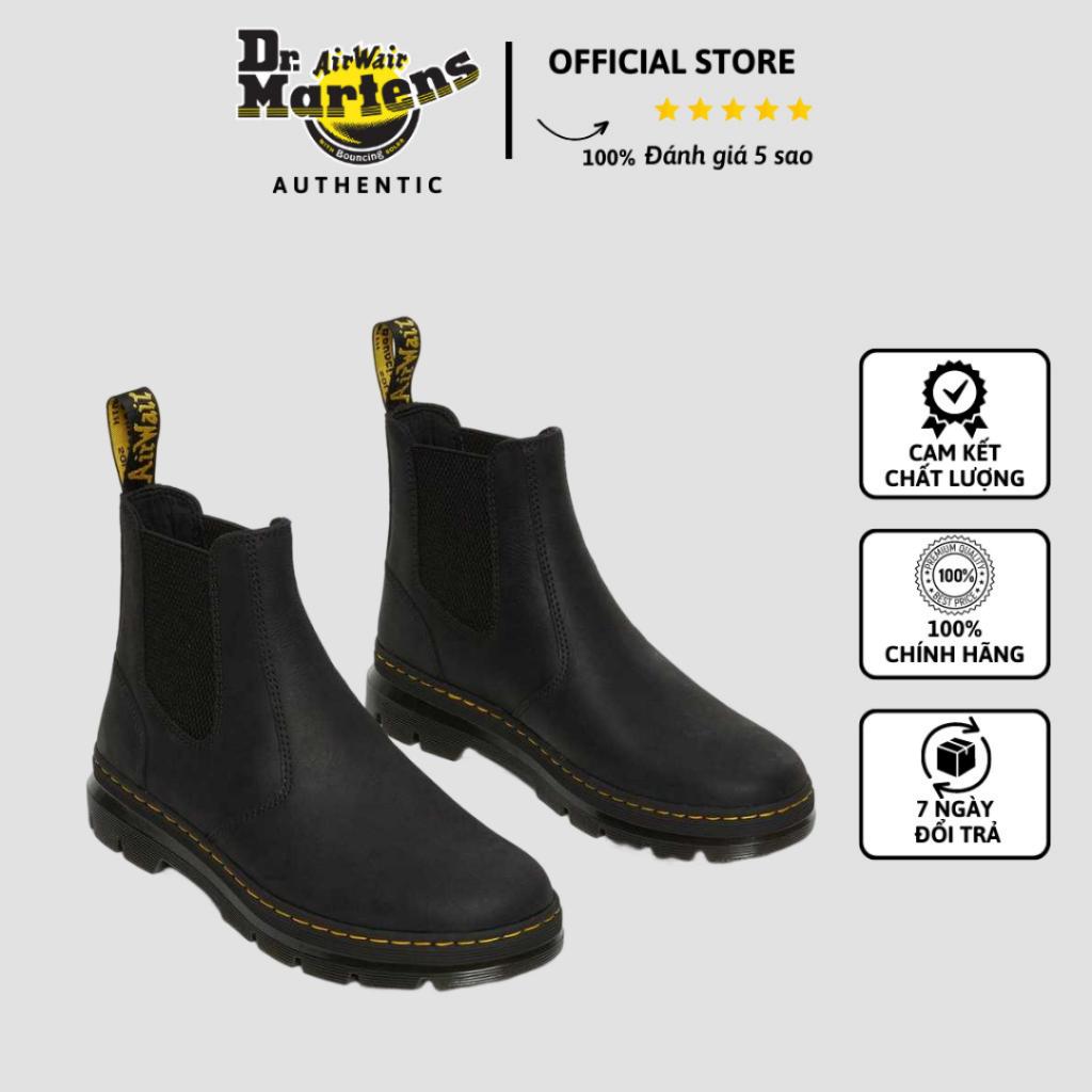 Giày Dr. Martens  Hoàng Phúc Embury Leather Casual Chelsea Boots Màu Đen Lịch Lãm Phong Cách