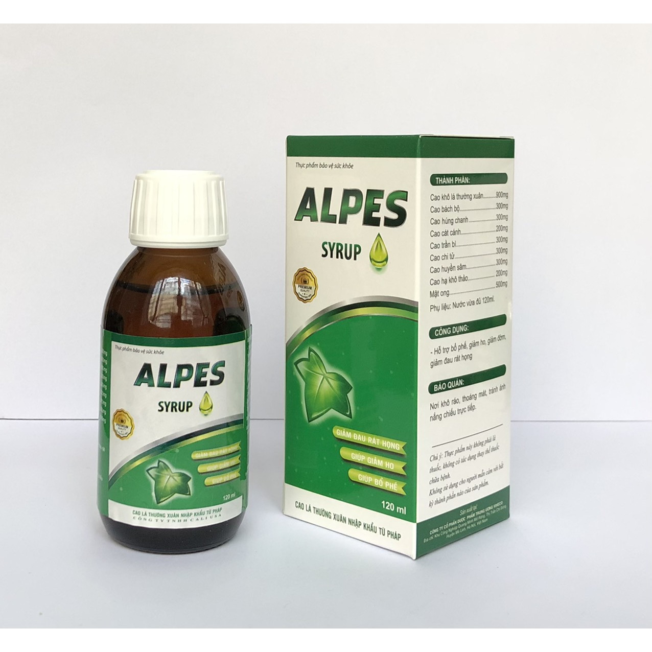 Siro Ho Alpes Chai - 120ml