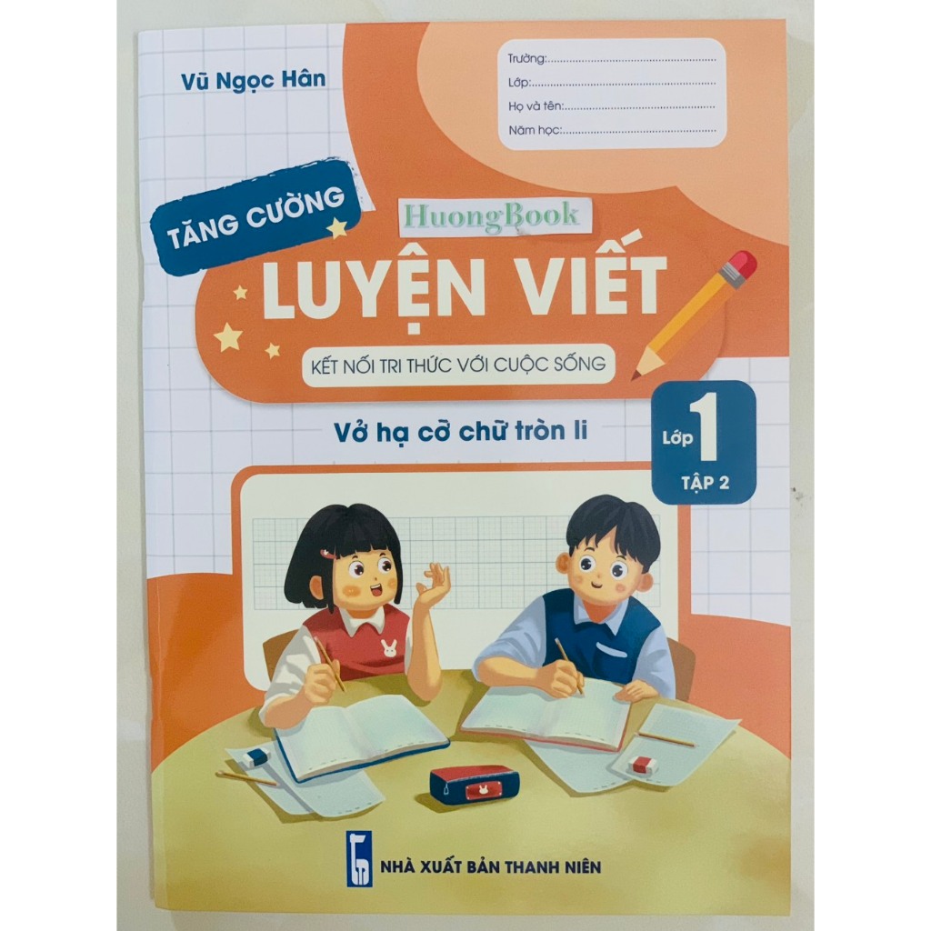 Sách - Combo Luyện Viết Tăng Cường 1 Vở Hạ Cỡ Chữ Tròn Li + Theo Nội Dung Vở Tập Viết ( kết nối ) ( BT )