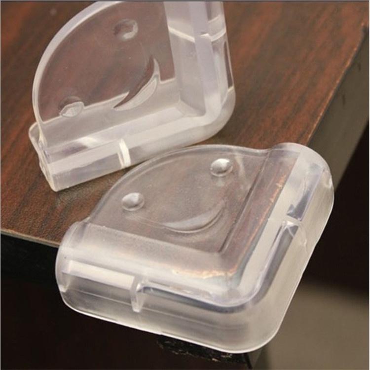 Set 4 Miếng Silicon Bịt Góc Bàn, Bảo Vệ An Toàn Cho Bé, Góc Bàn Silicon, Tiện Dụng Trong Gia Đình, Dễ Dàng Sử Dụng. TakyHome 5500