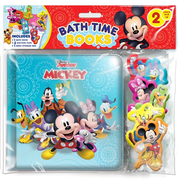 Disney Minnie & Mickey Bath Time Books (Eva Bag Edition)