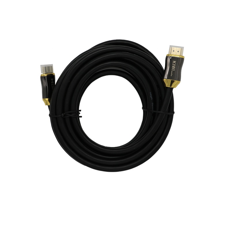 Dây HDMI Kiwi Vàng Tròn- 5m Hàng chính hãng