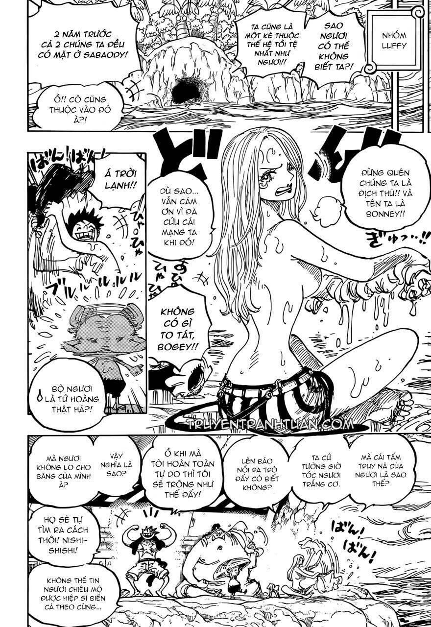 đảo hải tặc - one piece chapter 1061 10