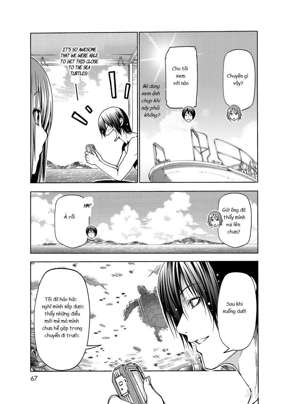 cô gái thích lặn - grand blue chapter 65 24