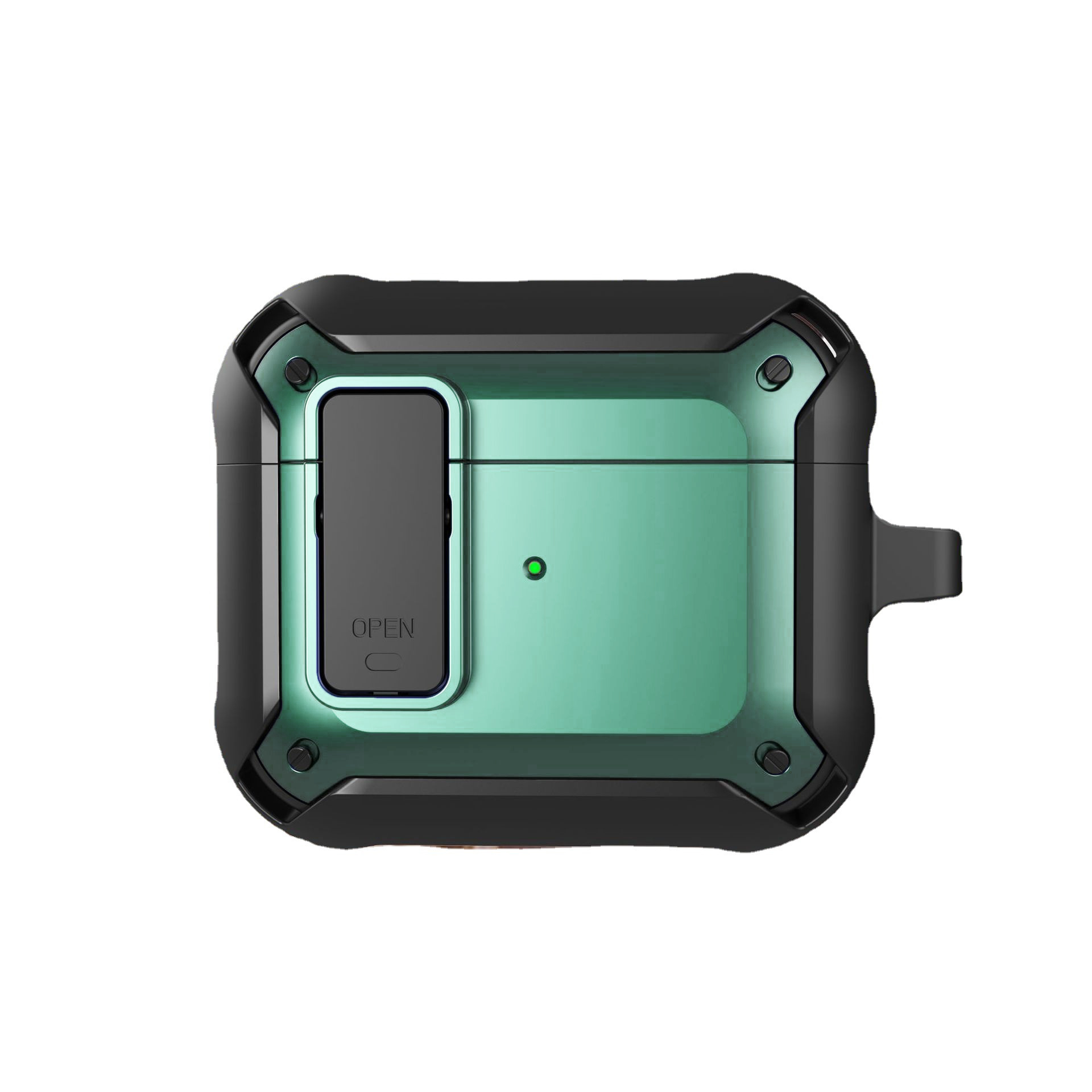 Bao Case Ốp Chống Shock Có Khóa Chống Thất Lạc Rơi Tai Nghe cho Airpods 4 (2024) - Hàng Chính Hãng