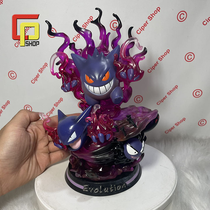 Mô hình Gengar Pokemon - Có Đèn Led - Figure Gengar Pokemon