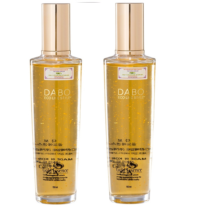 Combo 2 tinh chất serrum dưỡng da chống lão hóa từ vàng 24k DABO hàn quốc