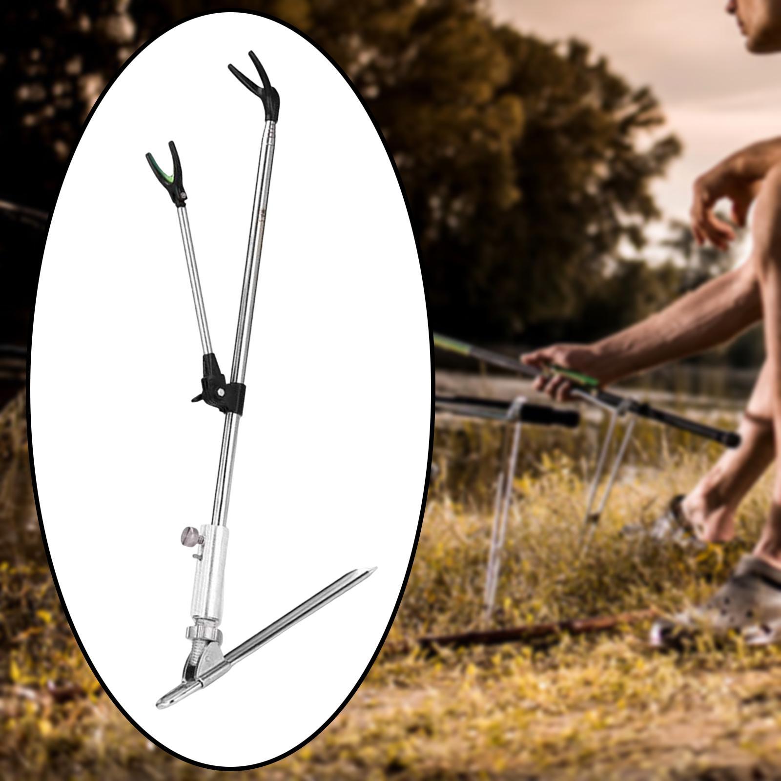 Fishing Rod Holder Stand Bracket Stainless Steel Raft Ship Fishing Pole Rack