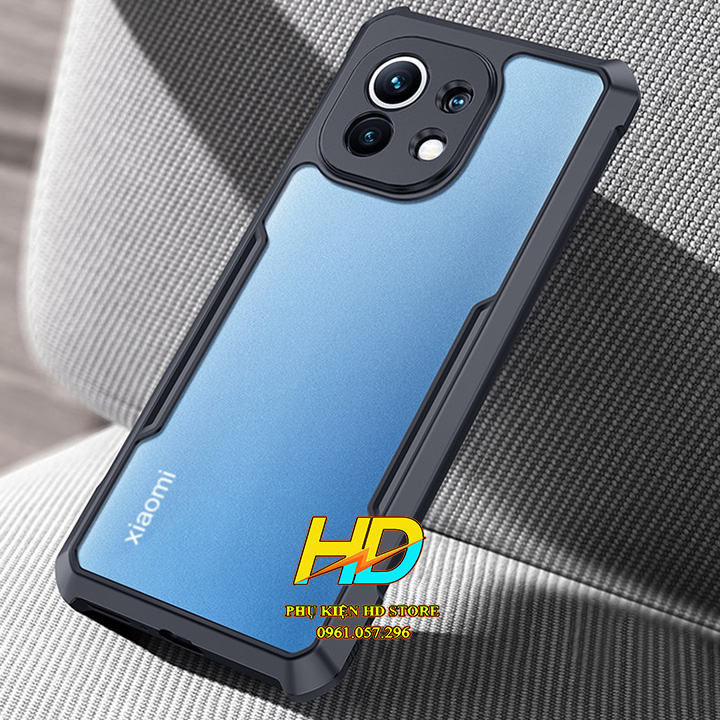 Ốp Lưng Chống Sốc Dành Cho Xiaomi Mi 11 Chính Hãng XunDD Lưng Trong Suốt Không Ố Màu Ốp Mang Phong Cách Thể thao Trẻ Trung, Năng Động - Hàng Chính Hãng