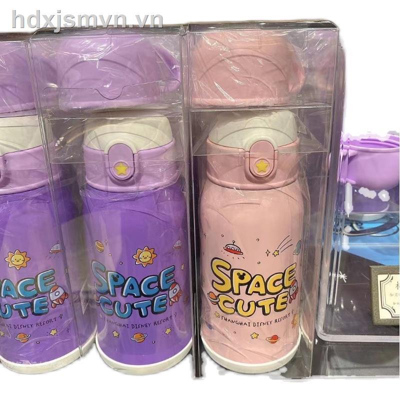 DISNEY MINNIE Cốc Uống Nước Họa Tiết Hoạt Hình Dễ Thương