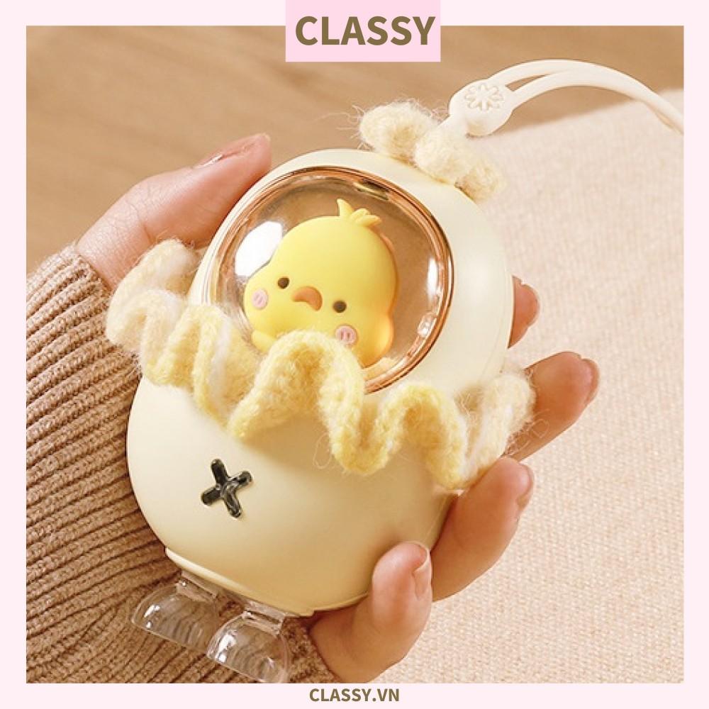 Máy sưởi ấm tay mini Classy hình chú gà con sạc bằng USB PK1363