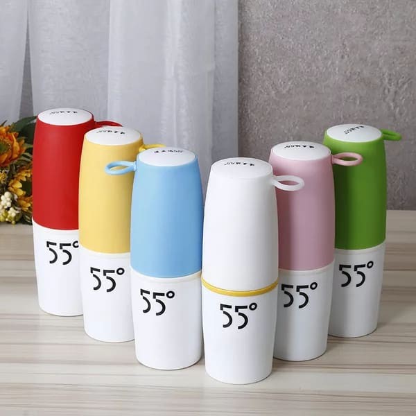 Bình giữ nhiệt 55 độ thay đổi nhiệt độ cực dễ thương 500ml