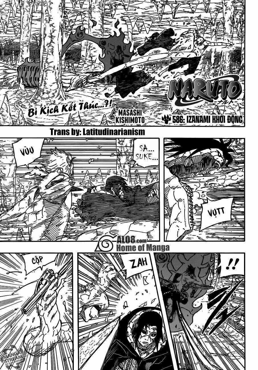 naruto - cửu vĩ hồ ly chapter 586 1