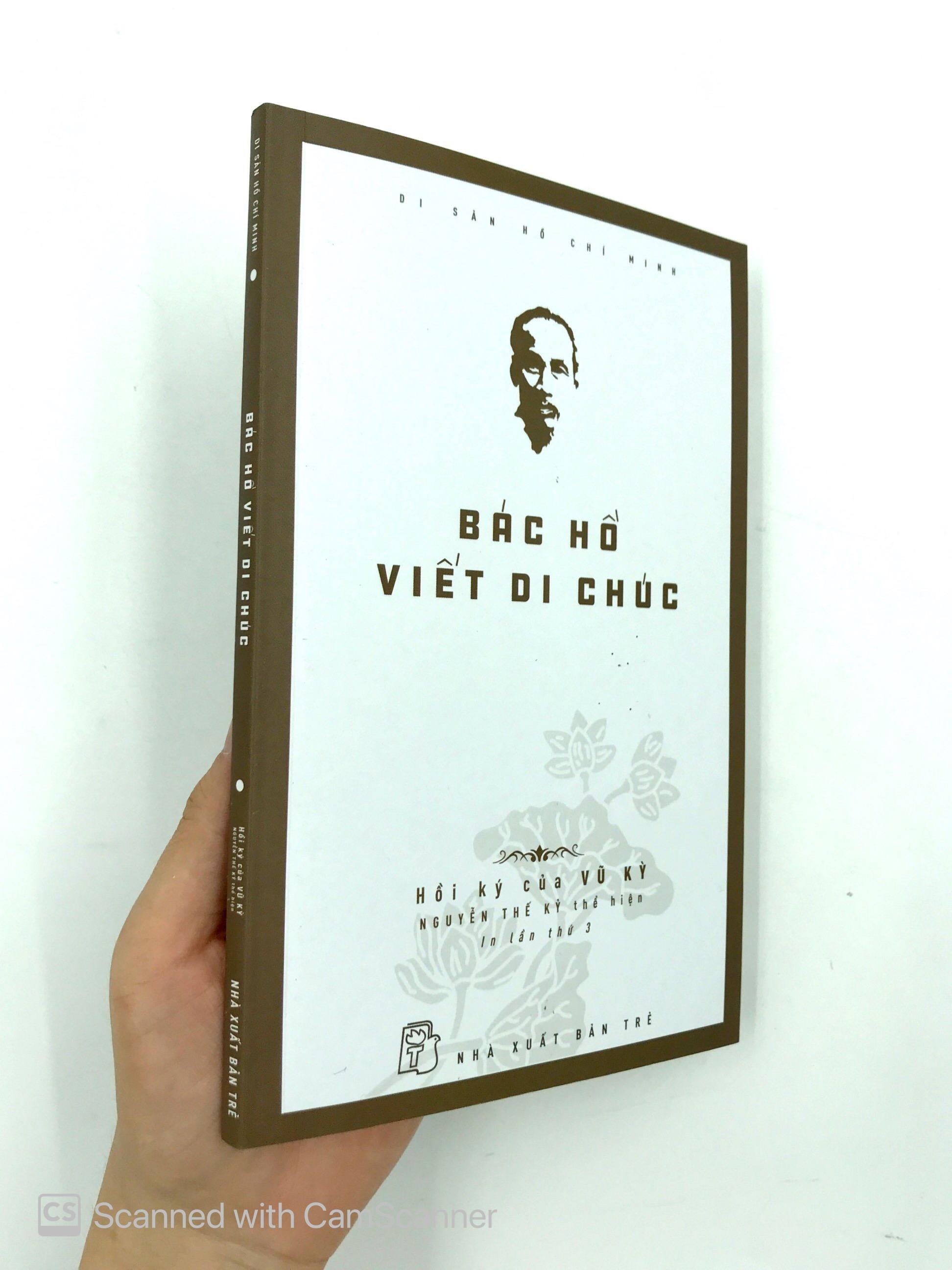Sách Bác Hồ Viết Di Chúc (Tái Bản)