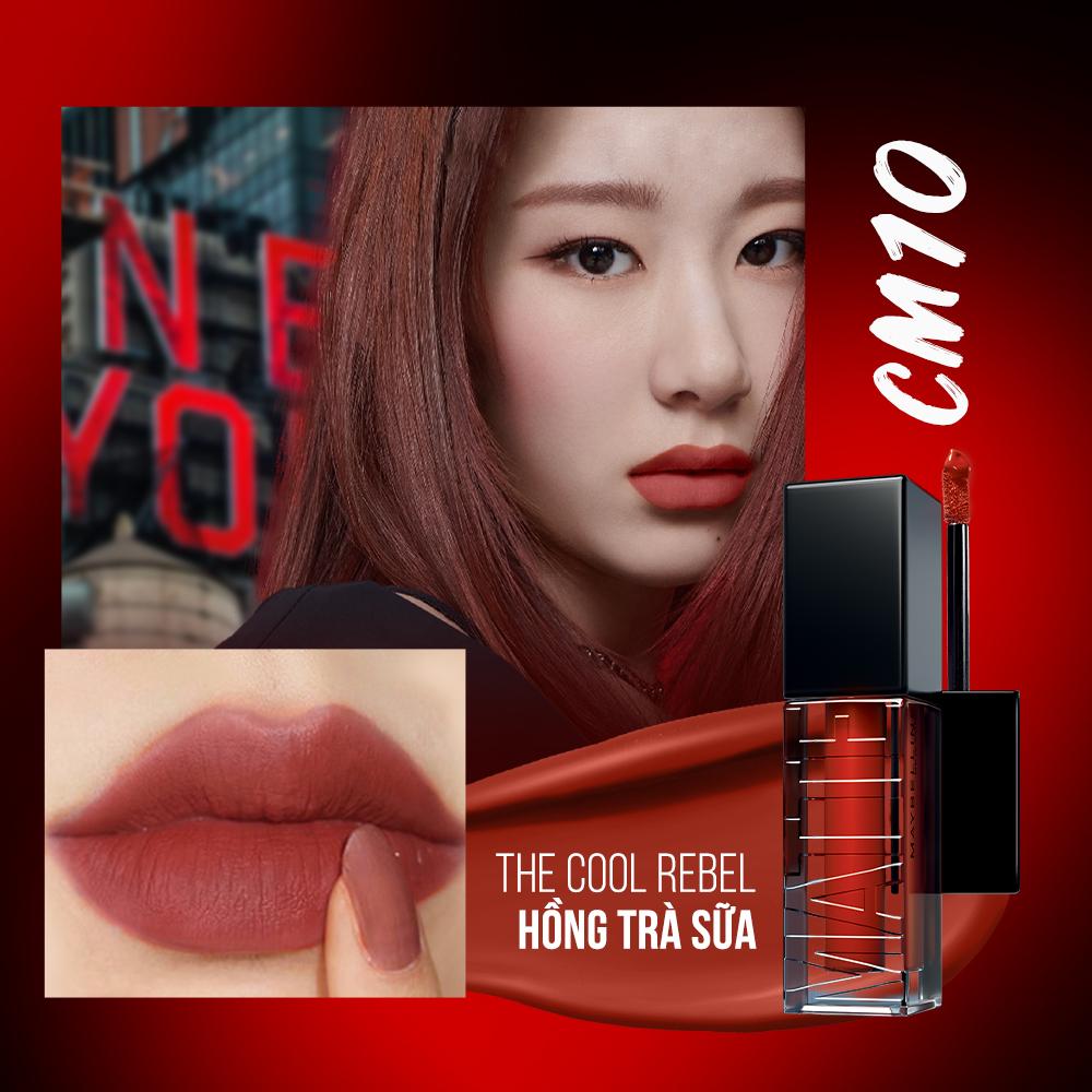 Son Kem Lì Maybelline New York Mịn Mượt Cushion Mattes 6.4ml