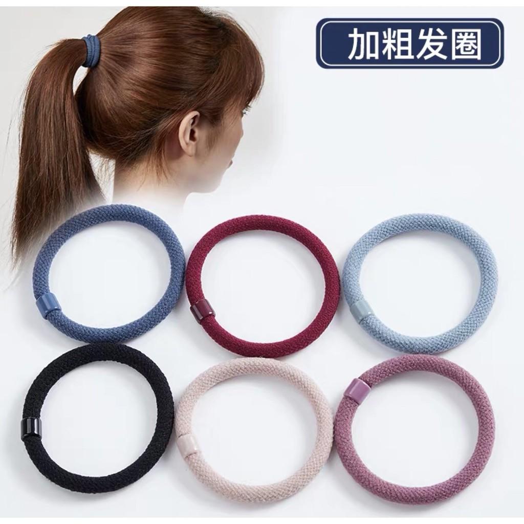 Sỉ 10 dây cột tóc nữ trơn nhiều màu