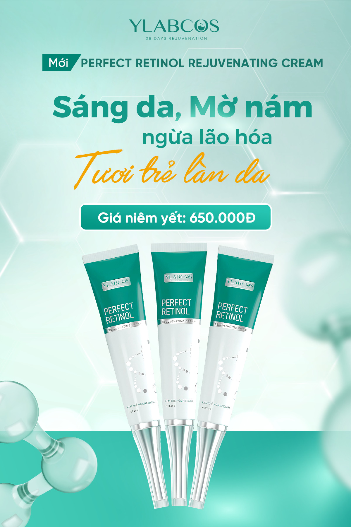 Kem Trẻ Hóa Retinol Ylabcos 35 ML