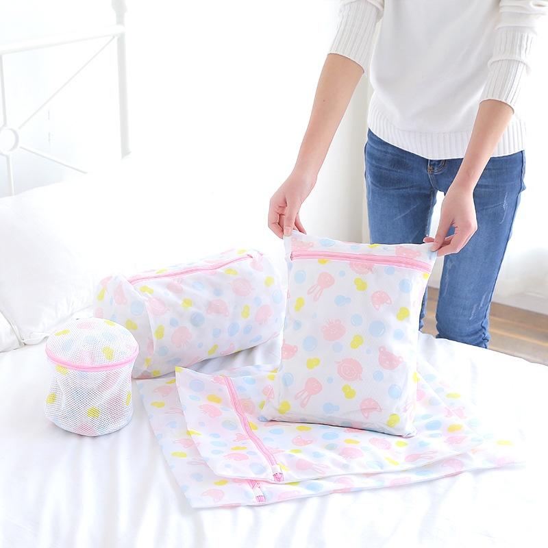 Túi lưới giặt đồ cho máy giặt, túi giặt cao cấp vải mịn